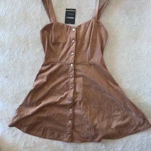 NWT Forever 21 Faux Suede Dress